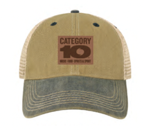 Category 10 Spirits + Sports Washed Trucker Hat