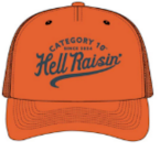Category 10 Hell Raisin' Safety Orange Hat