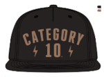 Category 10 Embroidered Satin Hat