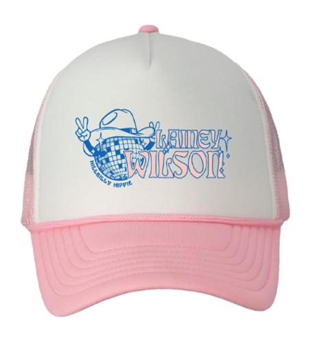 Lainey Wilson Hillbilly Hippe Foam Trucker Hat
