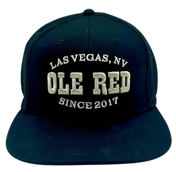Ole Red Vegas Black Fitted Hat
