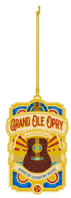 Opry Home of Country Music Glitter Ornament