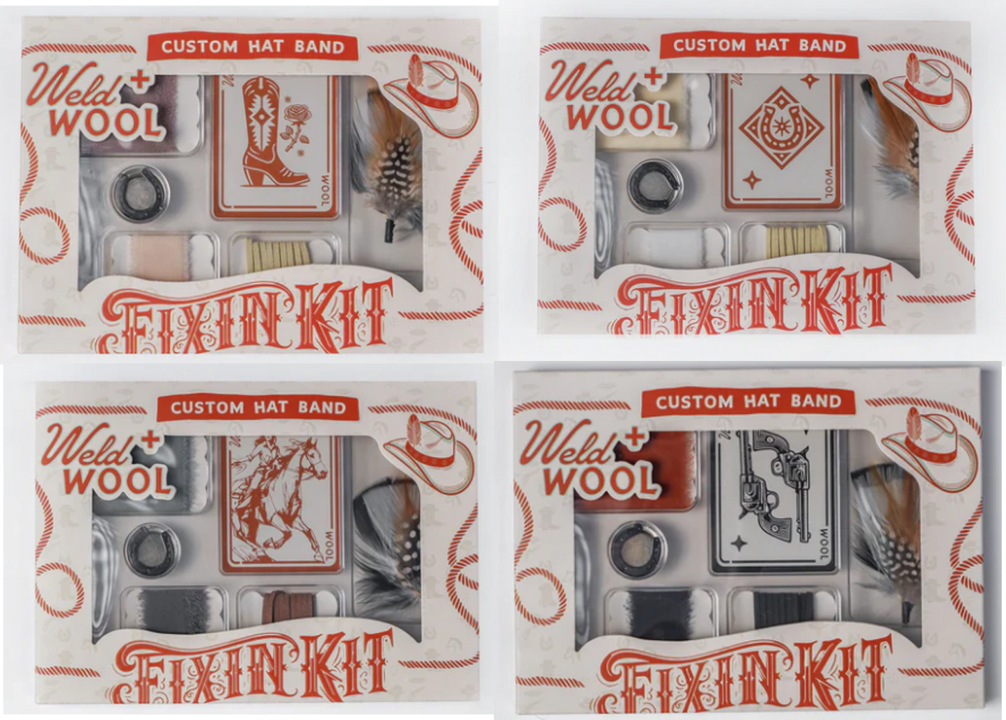 Weld + Wool Custom Hat Band Fixin Kit