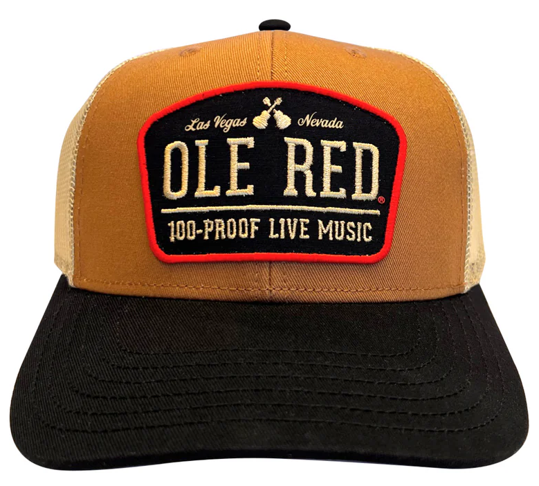 Ole Red Vegas 100 Proof Live Music Tri-Color Hat