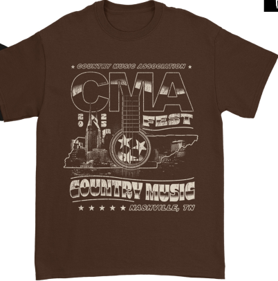 CMA Fest Country Outline T-Shirt