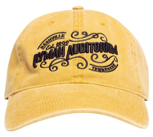 Ryman Filigree Yellow Baseball Hat