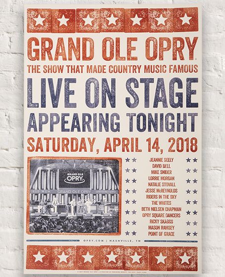 4/14/2018 Line Up Poster