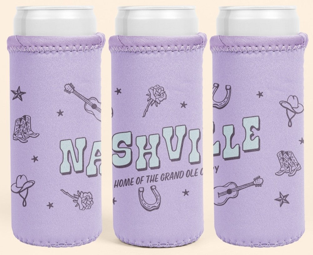 Opry Country Icons Slim Can Koozie
