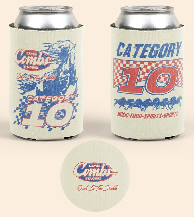 Category 10 Back In The Saddle Koozie
