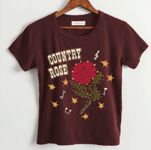 Opry x Imogene+Willie x Manuel Country Rose Tee