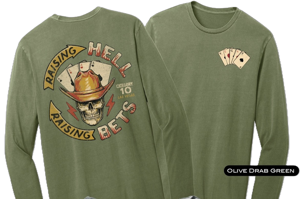 Category 10 Las Vegas Raising Bets T-Shirt
