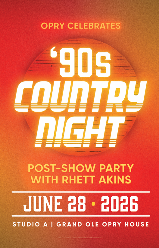 Rhett Akins Post Show Poster