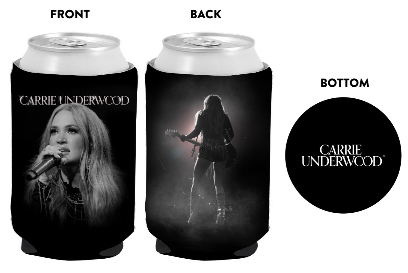 Carrie underwood Face Koozie