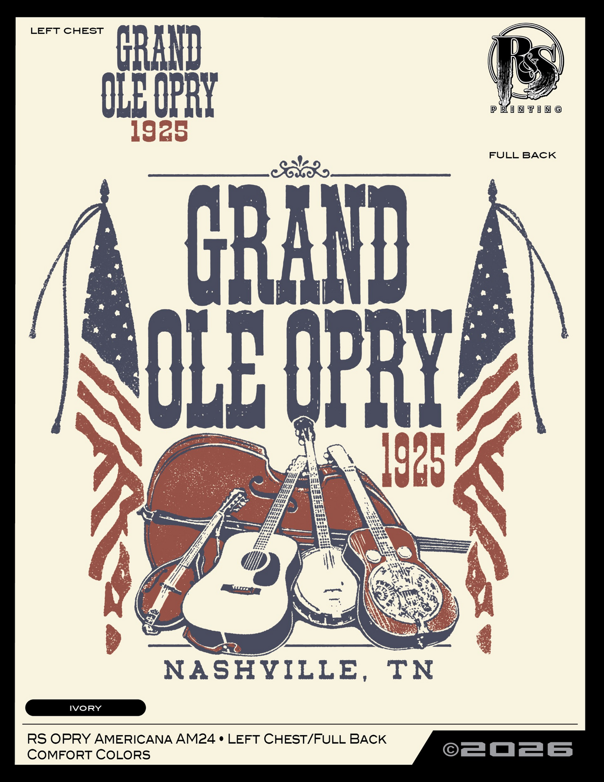 Opry American Glory Tee