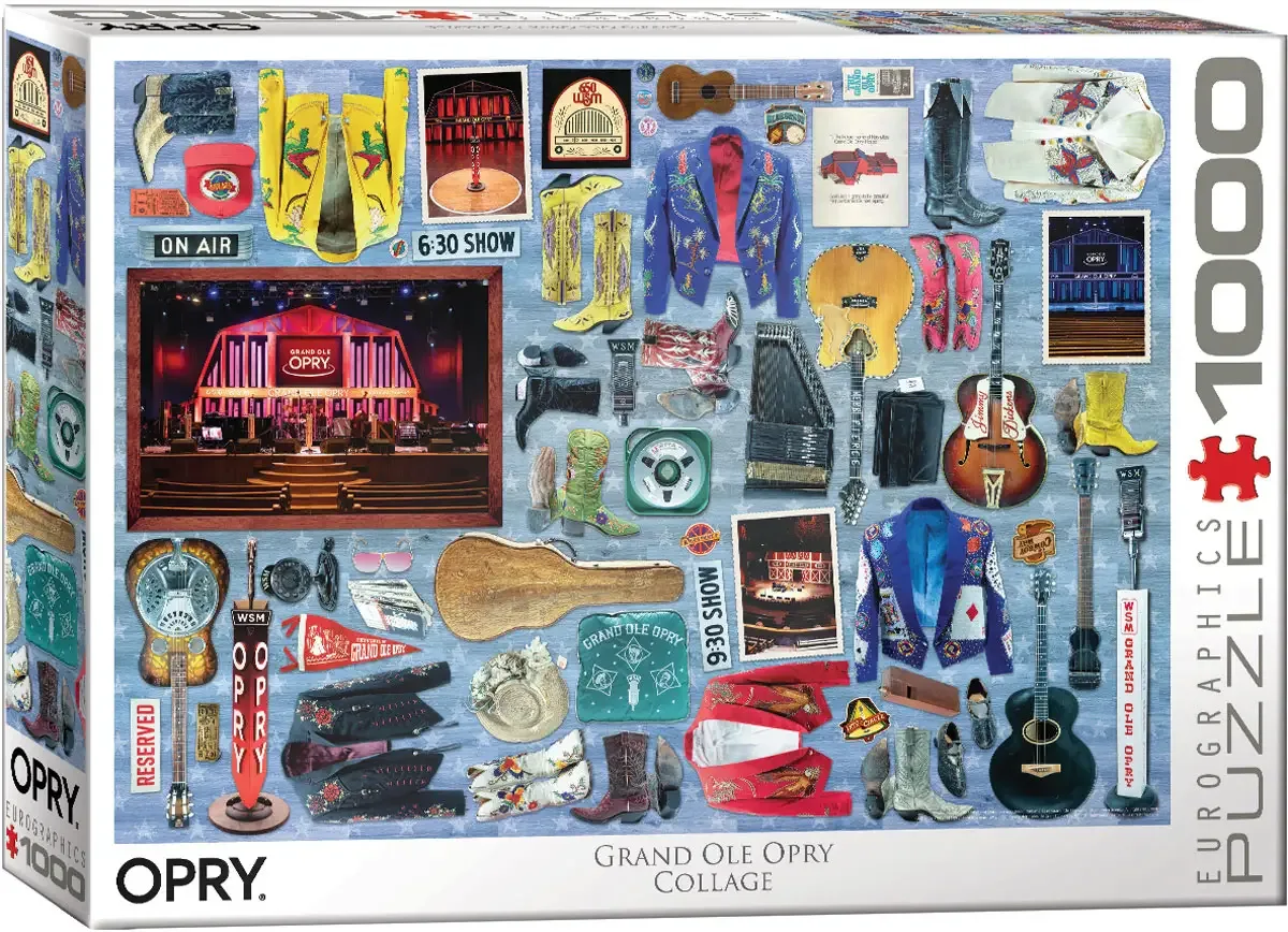 Eurographics Opry Icons Collage 1000 Pc Puzzle