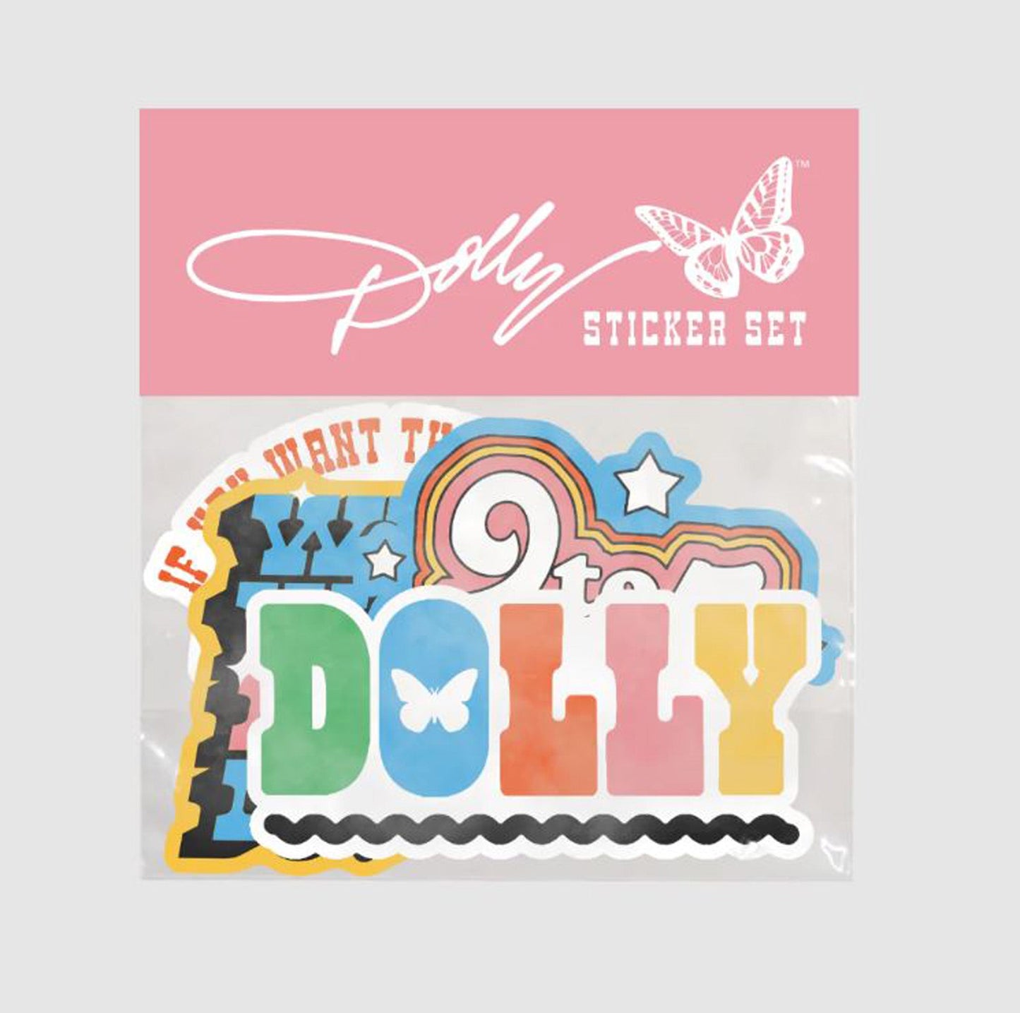 Dolly Parton Sticker Set
