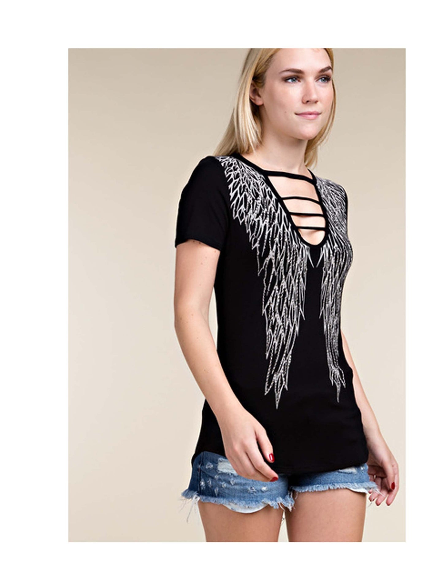 Bling Wings Tee