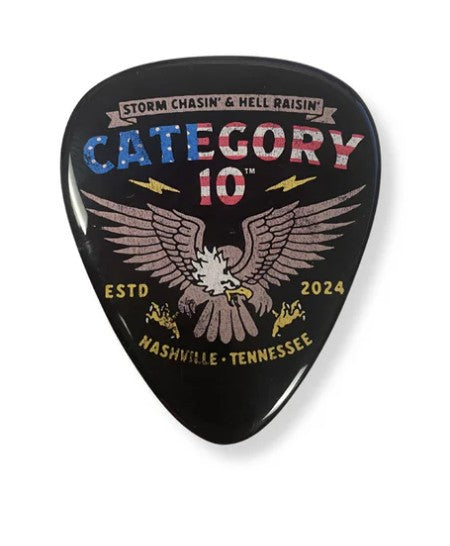 Category 10 Eagle Guitar Pick Magnet