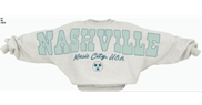 Nashville Music City Varsity Blues Sweatshirt