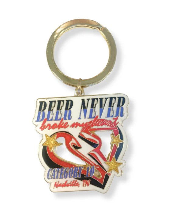 Category 10 Heartbreaker Glitter Keychain