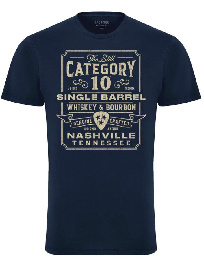 Category 10 Single Barrel Guitar Pick T-Shirt