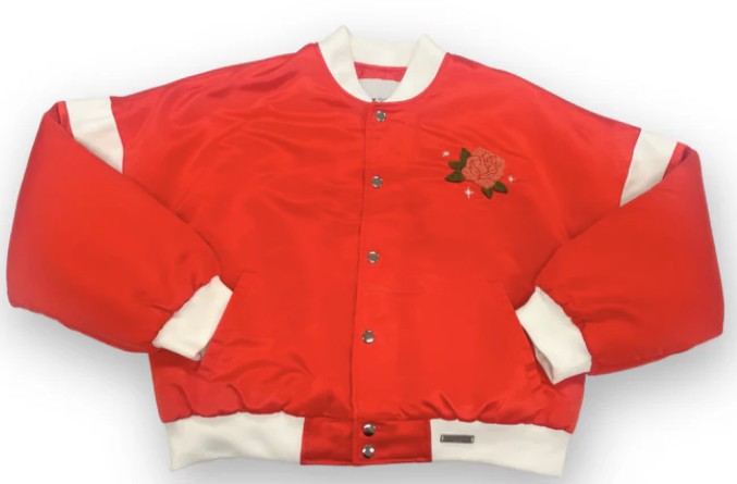 Category 10 Honky Tonk Angel Red Satin Jacket