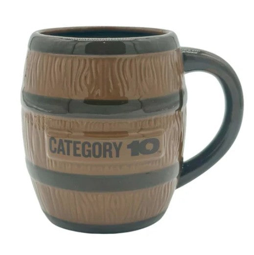 Category 10 Whiskey Barrel Mug