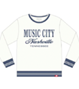 Nashville Music City Varsity Crew Fleece
