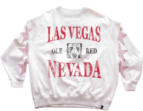 Ole Red Vegas Women's Star Studded Crew