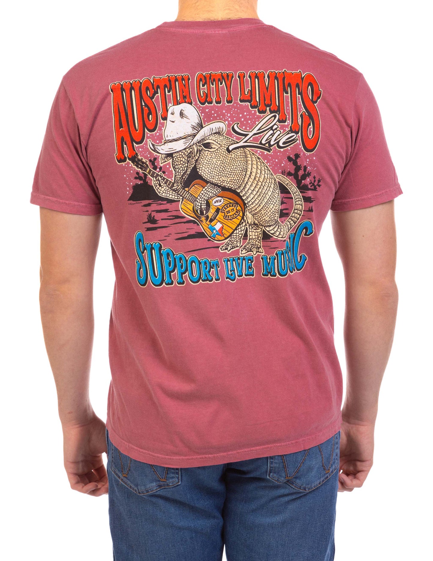 ACL Live Cowboy Armadillo Pocket T-Shirt