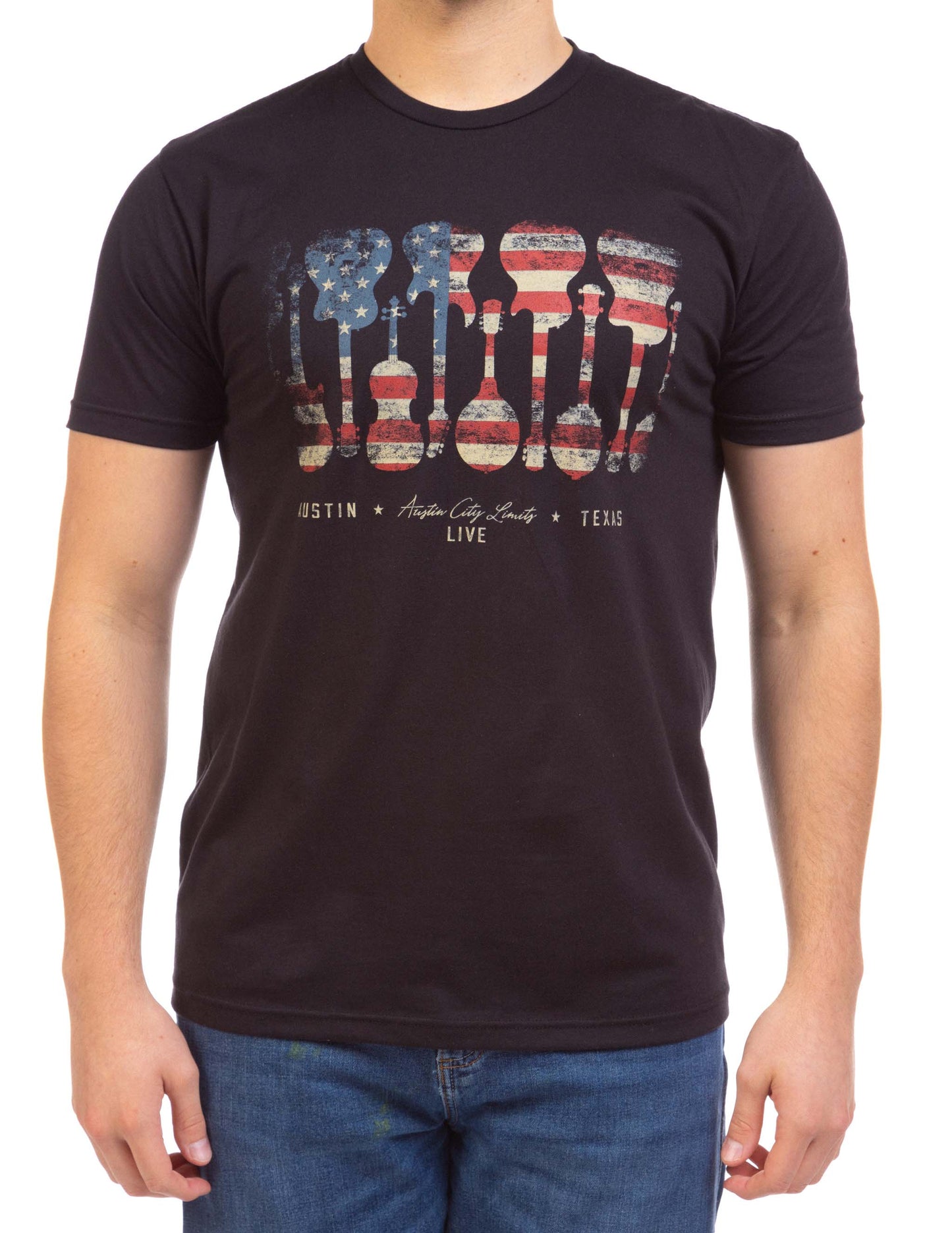 ACL Live Patriotic Guitars and Banjos T-Shirt