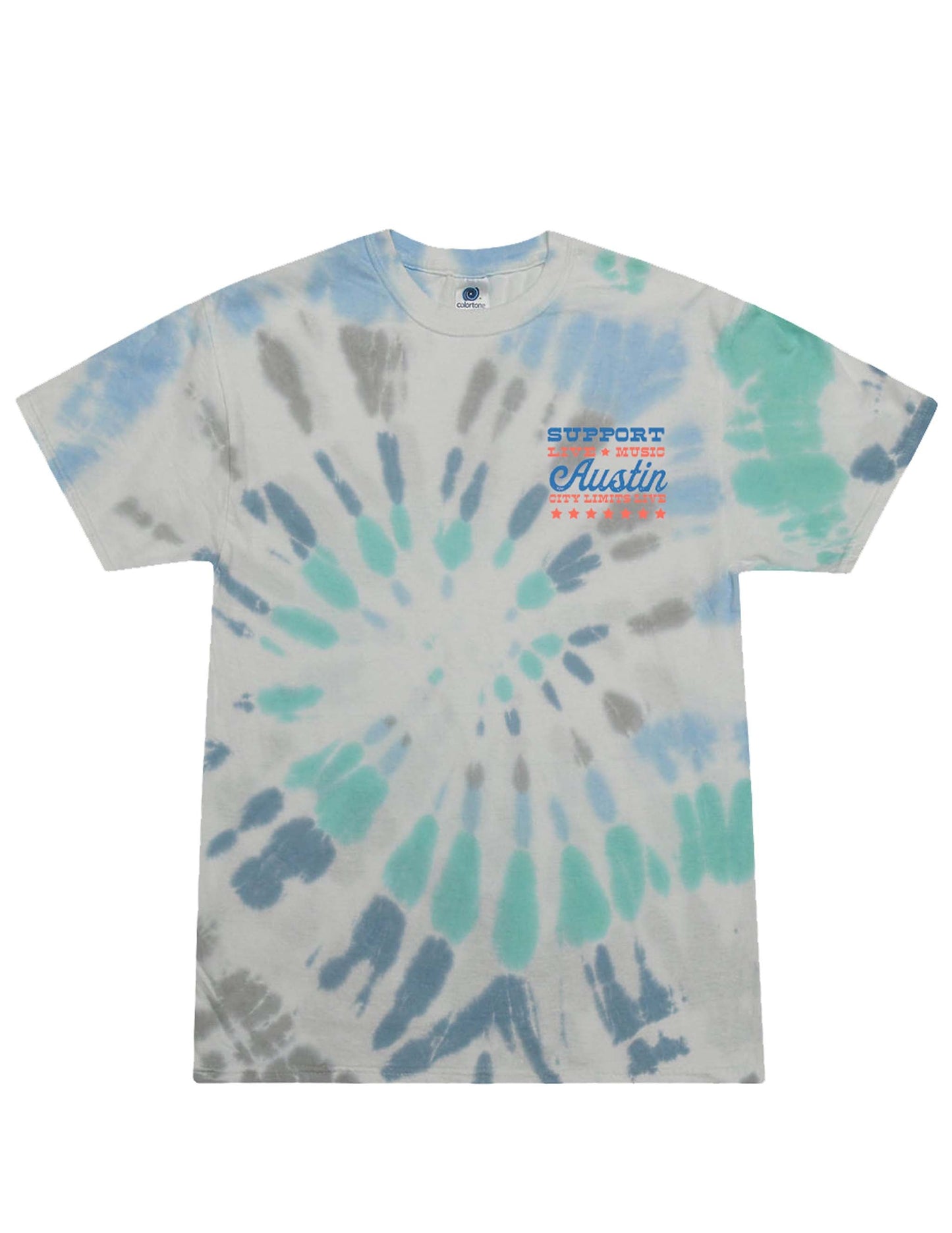 ACL Live Support Live Music Tie Dye T-Shirt