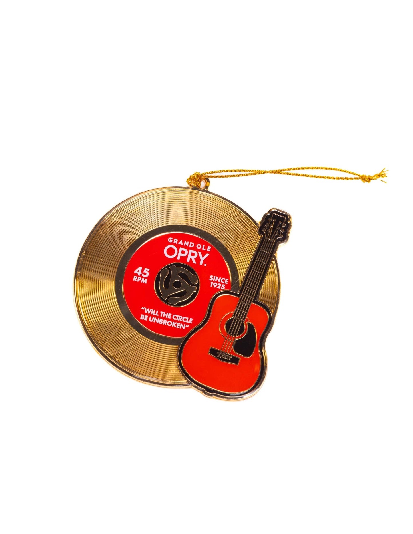 Opry Gold Record Ornament