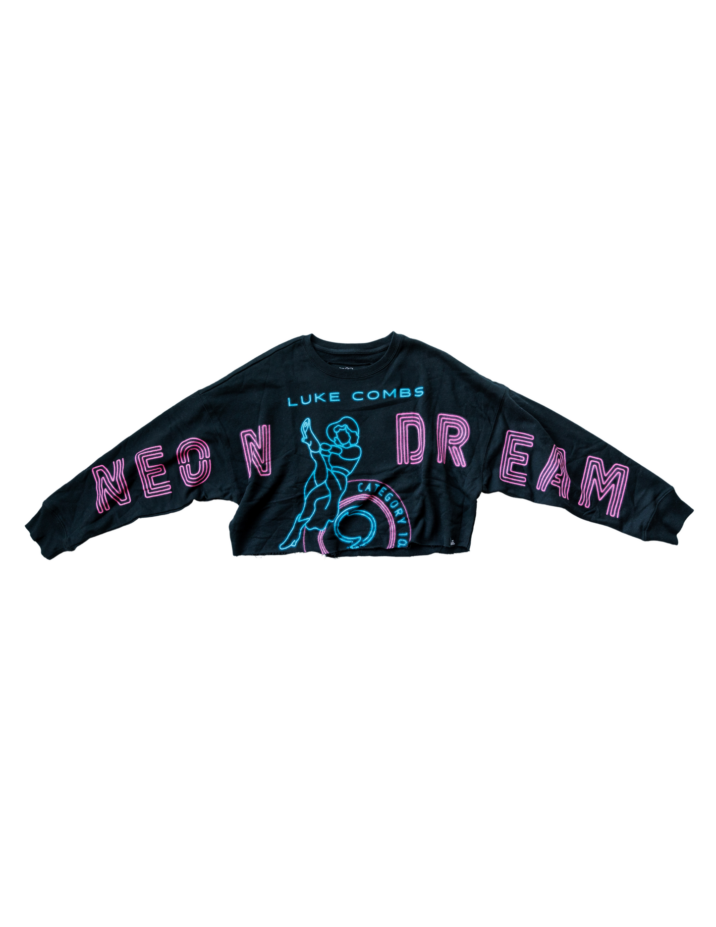 Category 10 Women's Neon Dreams Long-Sleeve Crop