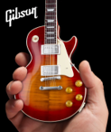Miniature Gibson 1959 Les Paul Cherry Sunburst Model Guitar