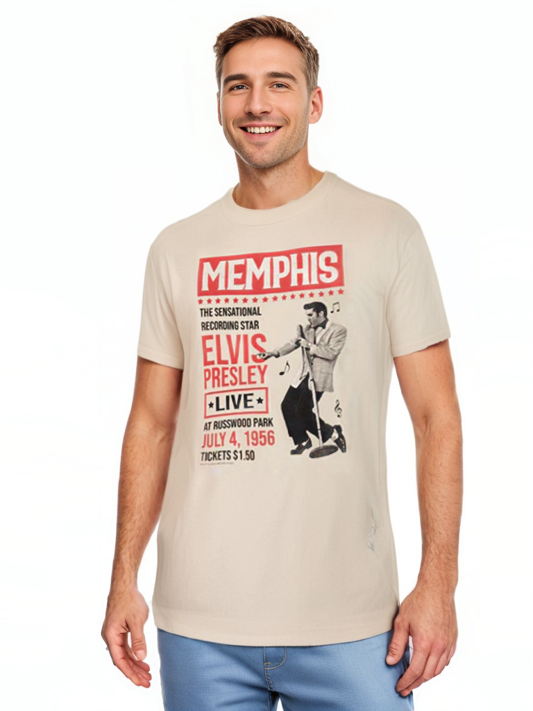 Elvis Memphis Poster T-Shirt