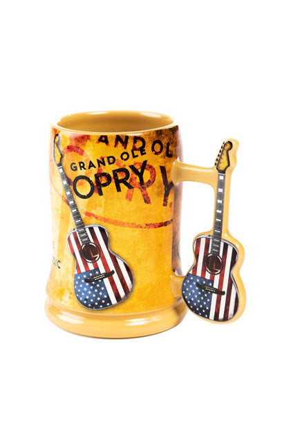 Opry American Flag Guitar Mug