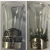 Opry 100 Pewter Stage Shooter