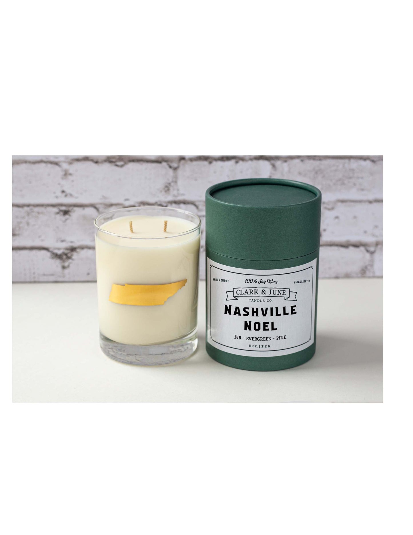 Nashville Noel Green Label Candle