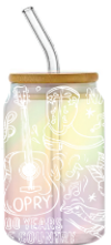 Opry 100 Cosmic Luster Glass Tumbler