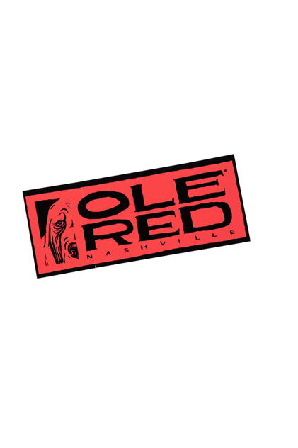 Ole Red Nashville Logo Decal