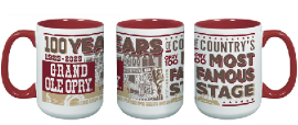 Opry 100 Years Poster Mug