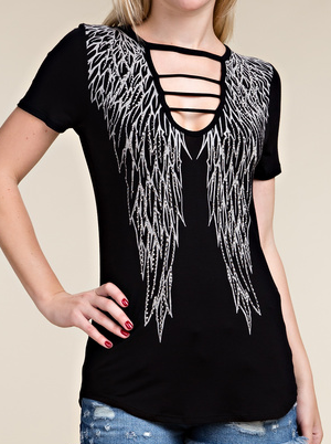 Bling Wings Tee