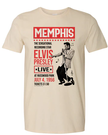 Elvis Memphis Poster T-Shirt