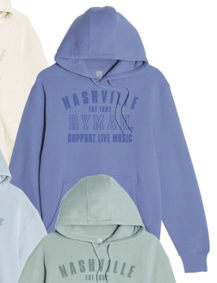 Ryman Nashville Embossed Hoodie
