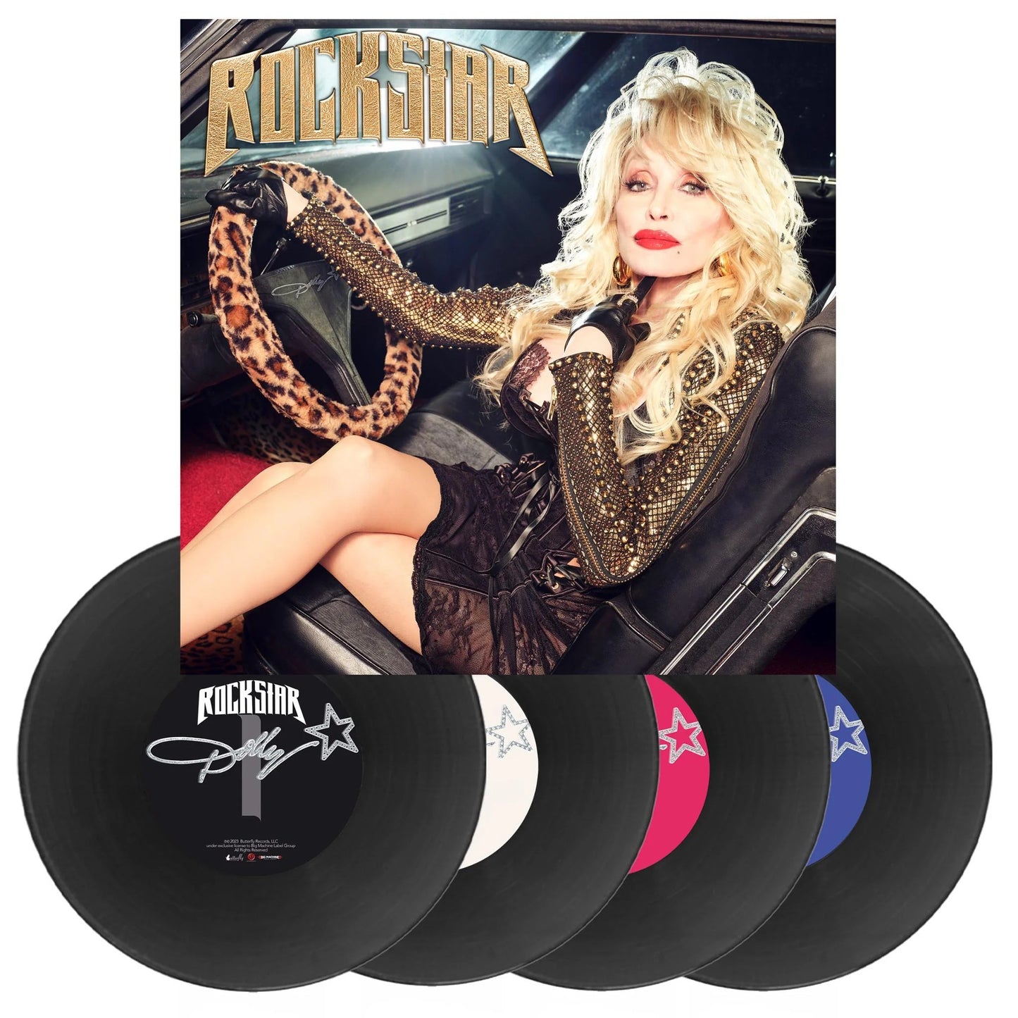 Dolly Parton: Rockstar 4-Disc Set (LP)
