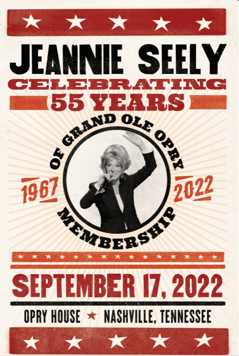 Jeannie Seely 55th Opry Member Anniversary Poster