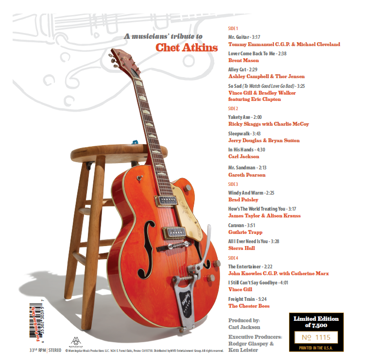 We Still Can’t Say Goodbye – A Musicians' Tribute to Chet Atkins (LP)