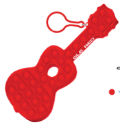 Ole Red Guitar Shaped Fidget Popper