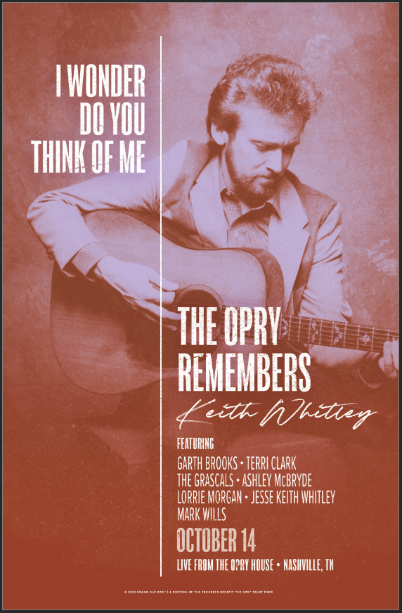The Opry Remembers Keith Whitley Poster